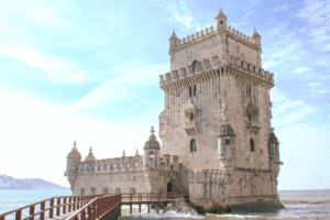 Torre de Belém in Lisbon, a historic fortress on the Tagus River and iconic Portuguese landmark